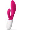 Lelo Ina Wave 2 Cerise Vibratore Punto G e Clitorideo, 1 pezzo