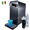 Depuratore Acqua ForHome® Elegans Nero Refrigeratore Erogatore Ambiente Fredda Gasata Sopra Banco completo
