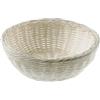 LEONE Cestino Vogue tondo bianco Ø cm 20x6,5h
