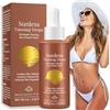 ZhuGuaCo Gocce Abbronzanti Senza Sole, 60ml da Bere per un'Abbronzatura Naturale e Luminosa - Adatto a Tutti i Tipi di Pelle