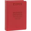 COMIX - Diario Mignon Plus Giornaliero 16 Mesi, Diario Scuola 2024-2025 per Ragazzi e Ragazze, con Copertina Rigida, Ideale per la Scuola Superiore, 9x12.5h cm, Rosso