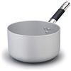 Baldassare Agnelli Pentole Agnelli ALMC105PIC16 Casseruola Alta con Manico, Alluminio, Argento, 16 cm