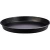 Baldassare Agnelli Pentole Agnelli COFE43BB36 - Tortiera Tonda Alta In Lamiera Blu Per Pizze, Nero, 36 x 36 x 4 cm, 1 Pezzo