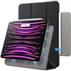 JETech Custodia Magnetica SOLO per iPad Pro 11 Pollici (2022/2021/2020/2018 Modelli), iPad Air 5/4 10,9 Pollici, Supporta 2a Gen Pencil Ricarica, Attaccamento Magnetico (Nero)