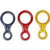 SINGING ROCK FIGURE 8 L ANODISED, 30 KN. Dispositivo di Assicurazione