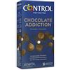 Control Sex Senses Chocolate Addiction Preservativi Maschili - 6 Pezzi