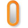 LZF LUZIFER lampada da parete con specchio LENS OVAL diffusore in metallo bianco avorio 4000K - LENS OV A IV LED DIM0-10V 4000K 25