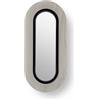 LZF LUZIFER lampada da parete con specchio LENS OVAL diffusore in metallo nera 2700K - LENS OV A BK LED DIM0-10V 2700K 29