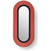 LZF LUZIFER lampada da parete con specchio LENS OVAL diffusore in metallo nera 4000K - LENS OV A BK LED DIM0-10V 4000K 26