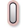 LZF LUZIFER lampada da parete con specchio LENS OVAL diffusore in metallo nera 4000K - LENS OV A BK LED DIM0-10V 4000K 33