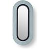 LZF LUZIFER lampada da parete con specchio LENS OVAL diffusore in metallo nera 4000K - LENS OV A BK LED DIM0-10V 4000K 34
