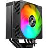 Mars Gaming MCPU-X5ARGB, Dissipatore CPU 280W TDP, 5x Heatpipes HCT Nuova Generazione, Ventola PWM SI Extreme-Silent ARGB 120mm, Nucleo in Rame Iperbilanciato, Compatibilità Universale, Nero