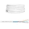 VulTech SC13102-50 Bobina Matassa Lan Categoria 5e FTP 50 Metri 23AWG Ethernet cavo rete impianti alta velocità 1Gbps 50m Cat5e, 100 Ohm, 10/100/1000 Mbps