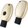 Baisirui Cover Chiave compatibile con Guscio Chiave Mercedes Benz W204 W211 A B C E Class Accessori Chiave Auto
