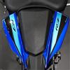 Resin Bike Adesivi Moto Compatibile con Yamaha YZF R7 2021-2025 Icon Blue. Protezione Codino Posteriore da Urti e Graffi. Adesivi Resinati con Effetto 3D Made in Italy