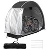 SEHAUSEU Tenda per Biciclette Attrezzi, Capannone Portatile, Garage Copertura per Biciclette, Tenda da Campeggio a Cupola, Tessuto Oxford 210D, per Biciclette, Moto, Attrezzi da Giardino e Tosaerba, Taglia S