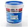 San Marco LAGUNA Pittura per interno ed esterno traspirante idrorepellente, colore: Bianco, size: 4 lt