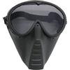 ROYAL MASCHERA PROTEZIONE OCCHI E VISO MOSCA NERA