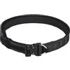 WOSPORT Cinturone Tattico Nero con Fibia in Metallo Cobra WOSPORT