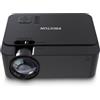 PRIXTON - Videoproiettore Portatile Goya - LED Full HD - 2.800 Lumen - 2 Altoparlanti - Telecomando incluso - Connessione VGA, 2xHDMI, USB 2.0, MicroSD, AV - Colore Nero
