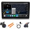 HURUMA Android 12 Bluetooth Auto Radio 2 DIN 9 HD Touchscreen Per Peugeot 308 2013-2017 Con Wireless Carplay/Android Auto Con GPS DSP RDS FM Radio SWC WiFi BT AHD Retrocamera(M300 4+64G)