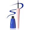 Boobeen Penna Eyeliner Liquida, Eye Liner Colorato Impermeabile a Prova di Sbavatura, Eyeliner Ink Liner con Punta di Precisione per Sguardi Audaci (Blu scuro, 1 pezzo)