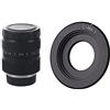 Fcuajdkq Obiettivo TV TV/CCTV per fotocamera C Mount 25 mm F1.4 nero con obiettivo nero C Mount per adattatore Micro-4/3 E-P1 E-P2 E-P3 G1 GF1 GH1 G2 GF2 GH2 G3 GF3 C-/3