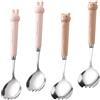 Set 6 Cucchiai Da Portata Asking In Acciaio Inox, Lunghi 25 Cm, Per Buffet E Catering - 2