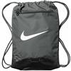Nike Brasilia, Borse Sportive Unisex-Adulto, Flint Grey/Black/White, One Size