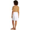 Tommy Hilfiger Donna Gonna in Jeans Straight Lunghezza al Ginocchio, Bianco (TH Optic White), 52