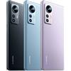 Xiaomi 12, Smartphone, display AMOLED 6.28 120Hz, Snapdragon 8 Gen 1, batteria 4500mAh, NFC, 8+256, blu (versione spagnola)