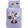 Caleffi Parure Copripiumone Minnie Boom in Cotone Singolo