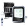 Aigostar Faro led esterno con pannello solare,50W,Luce Bianca 6500k.Faretto led solare con telecomando,IP65 Per Giardino Cortile Garage Piazza