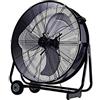 CFG 1808 Cfg Uragano 82 Ventilatore Industriale Carrellato, 124W, Diametro 82 cm, 3 Pale, 3 Velocità, Maniglia Rotelle, EV089