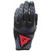 DAINESE - Air-Maze Unisex Gloves, Guanti Moto Estivi, Tessuto Mesh, Protezioni sulle Nocche, Touch Screen, Unisex, Nero/Grigio Ferro, XS