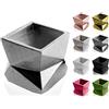 CONCRETTE - Vaso per fiori in cemento Modern No3 Ø 7,5 cm | 17 colori
