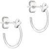 Liebeskind Berlin orecchino a cerchio LJ-1051-E-15 argento