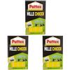 Pattex Millechiodi Biadesivo, Strisce Adesive Pattex Muro, Ultraforti, Riposizionabili, Nastro Biadesivo Forte, Strisce Adesive Rimovibili, 10 Strisce ciascuna 20 x 40 mm, Pacco da 3