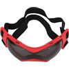 OPPWONG Occhiali per Cani, Occhiali da Sole per Cani con Montatura Morbida Occhiali da Sole per Cani Protezione Esterna Occhiali per Cani per Cani di Taglia Grande con Cinturino (Rosso)