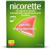Johnson & Johnson Nicorette 15 Mg/16 H 7 Cerotti Transdermici Semitrasparenti per smettere di fumare