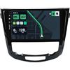 KeiDilie 10.1 6G+128G Autoradio 2 Din Android 14 per Nissan X-Trail Qashqai j11 Rouge 2014-2018 | Incorporato 4G LTE | DAB+ | Carplay & Android Auto| DSP-64 EQ | MirrorLink | Dual Band WIFI