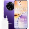 realme 14 Pro+ 5G Cellulare Android 12GB+512GB, 6,83 Smartphone, 50MP OIS Fotocamera, Qualcomm Snapdragon 7s Gen 3 5G, OLED Schermo 4 curvo da 120Hz, Batteria da 6000mAh, viola (Con adattatore)