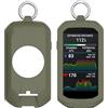 SEIAIYG Custodia Compatibile con Garmin Edge 1050 Cover, Silicone Protettiva Caso Case, Antigraffio e Antiurto - Accessori GPS per Biciclette (Verde)