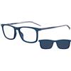 HUGO BOSS Occhiali da Sole HUGO BOSS BOSS 1150/CS FLL MATTE BLUE 55/18/145 Uomo