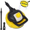 Afenau - Pulitore per superfici ad alta pressione Karcher K2-K7, con dispenser di sapone, spazzola per idropulitrice ad alta pressione per strada, auto, cortile, casa