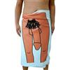 Generic Asciugamani da spiaggia per uomini, donne, adulti, doccia divertente, confezione per il corpo, coperta morbida, teli da piscina, regali, tappetino da yoga, telo da spiaggia sfuso, S (Light Blue,