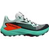 Salomon Scarpe running donna Salomon Genesis Bay/Electric Green/Cherry Tomato UK 7