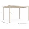 Andrea Bizzotto Pergola Ocean 3x4 Mt Seta