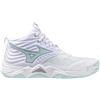 Mizuno Wave Momentum Elite Mid White/BlueTint da Donna