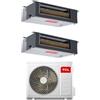 TCL Climatizzatore Dual Split Canalizzato 9+18 con MT2730 Inverter R-32 Classe A++ ,
